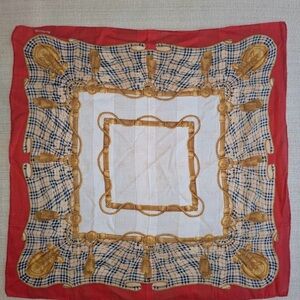 VINTAGE BURBERRYS BANDANA , NECKERCHIEF